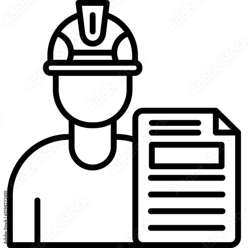 Workers' Rights Icon Vector Element