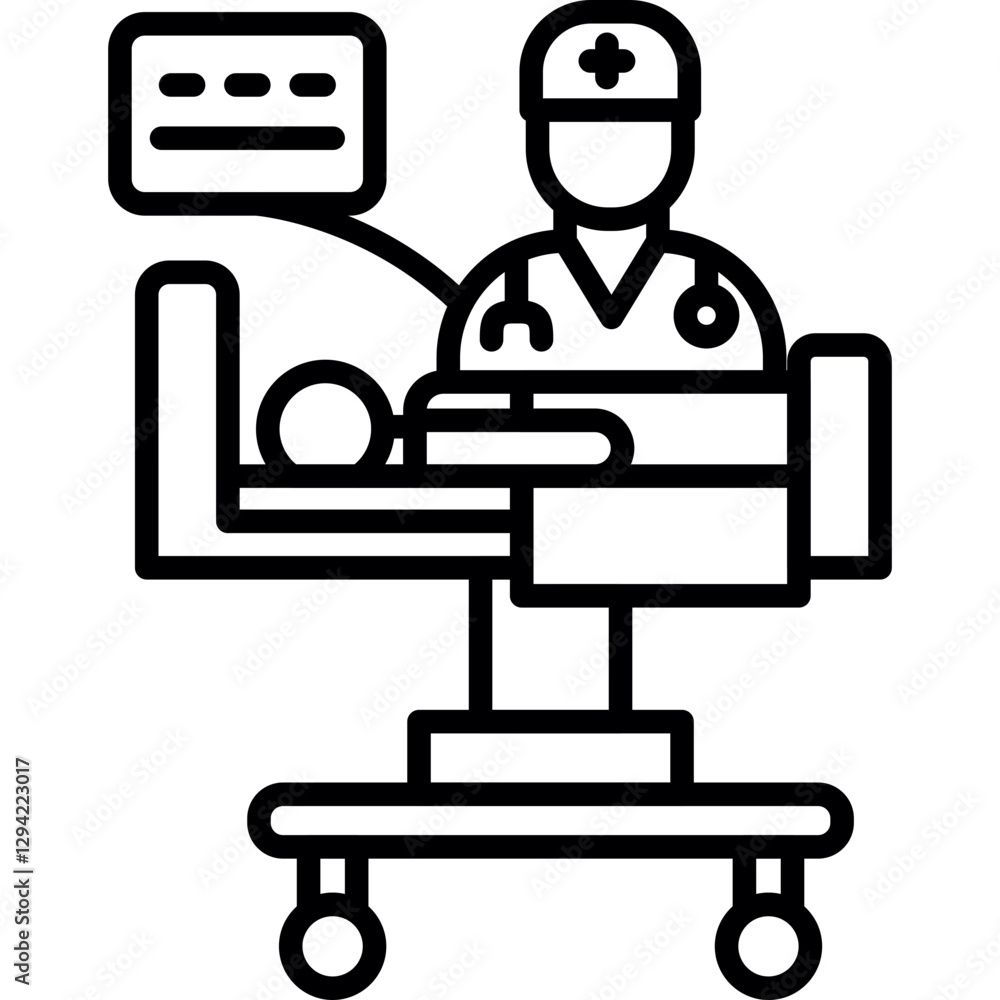 Medical Examination Icon Vector Element Medical Examination Icon Vector Element