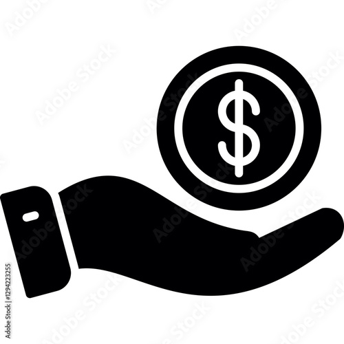 Compensation Icon Vector Element