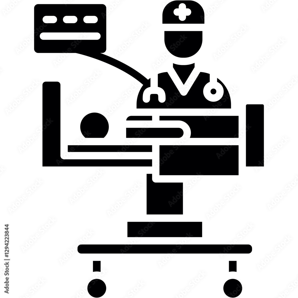 Medical Examination Icon Vector Element Medical Examination Icon Vector Element