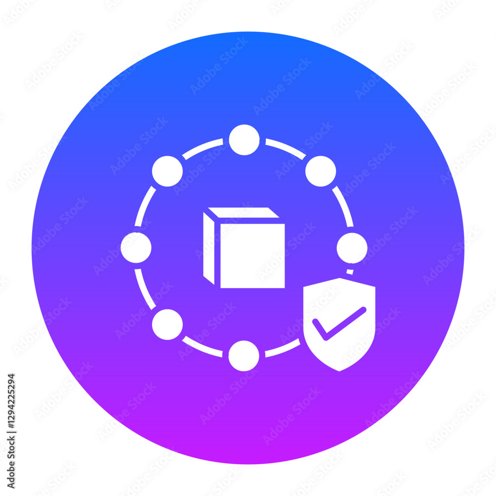 Blockchain Protocol Icon