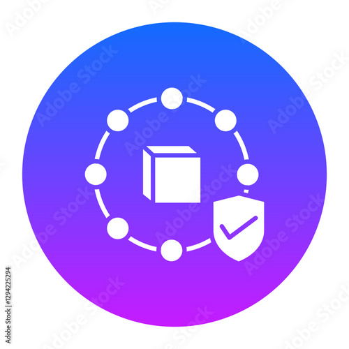 Blockchain Protocol Icon