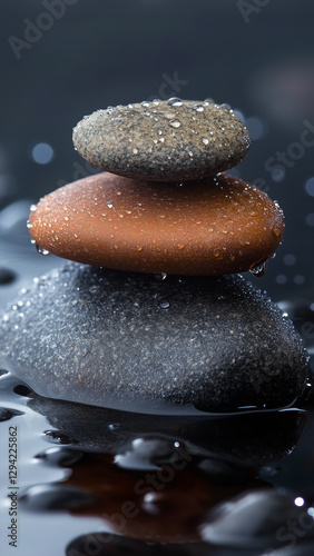stones in water