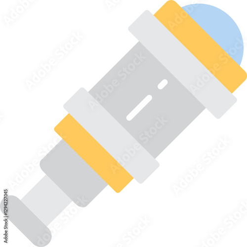 Telescope Icon Vector Element