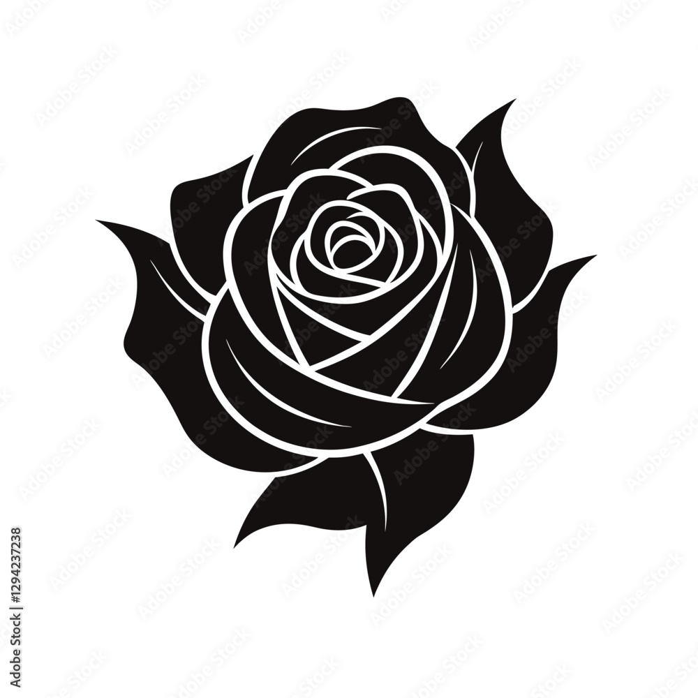rose vector illustration rose vector illustration