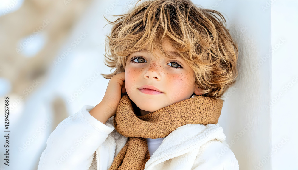 Adorable toddler boy, leaning, outdoor portrait Adorable toddler boy, leaning, outdoor portrait