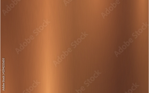 Bronze metallic gradient with scratches. Bronze foil surface texture effect. Vector illustration
