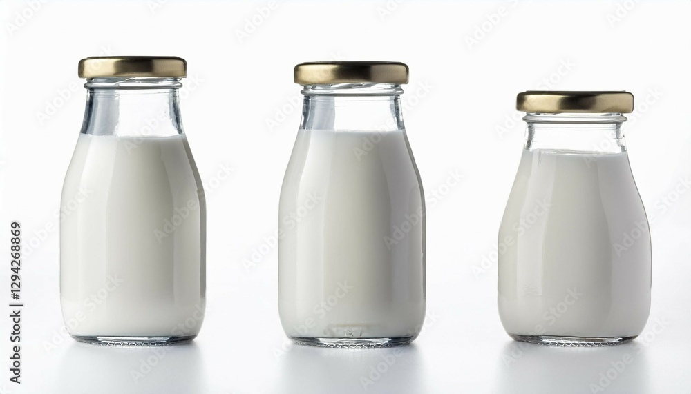 bottle of milk isolated on white background cutout bottle of milk isolated on white background cutout