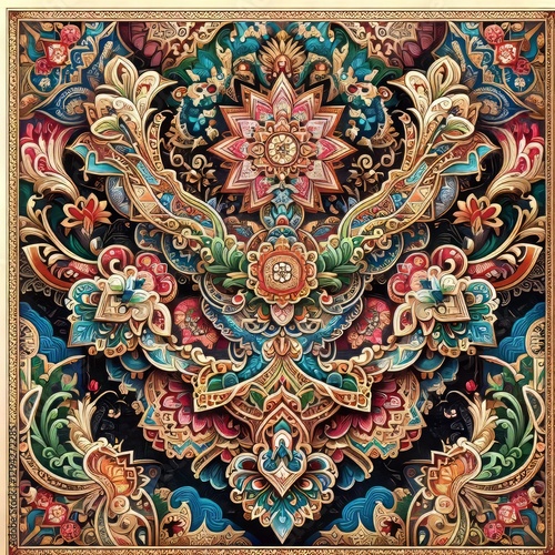 Wallpaper Mural Zakhrafa Ornamental Torontodigital.ca