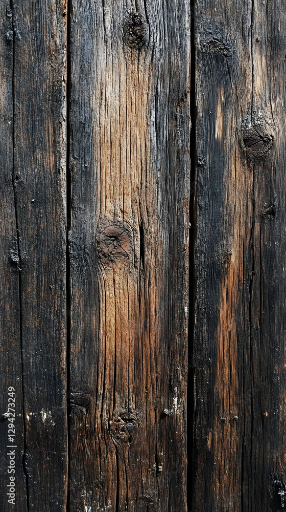 Naklejka premium Wooden background, wooden planks, wooden texture, old wood 