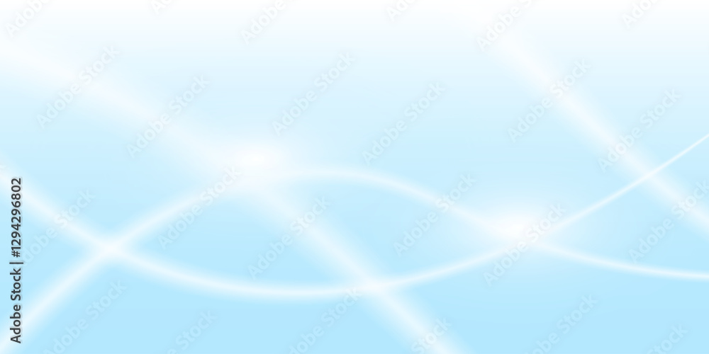 Abstract white wavy glowing lines on a blue background. Futuristic digital high-technology pattern. Health Care concept. Vector illustration Abstract white wavy glowing lines on a blue background. Futuristic digital high-technology pattern. Health Care concept. Vector illustration