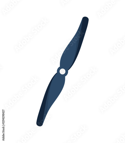 Blue Propeller Blade