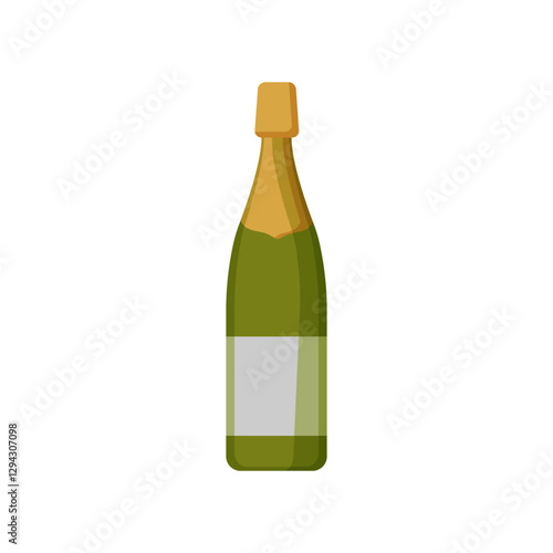 Champagne Bottle Vector