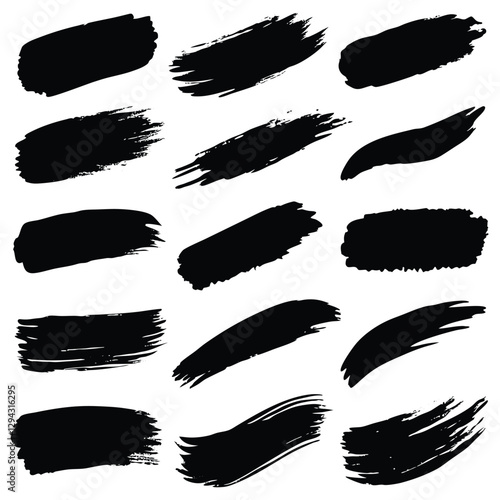 watercolor brush strokes