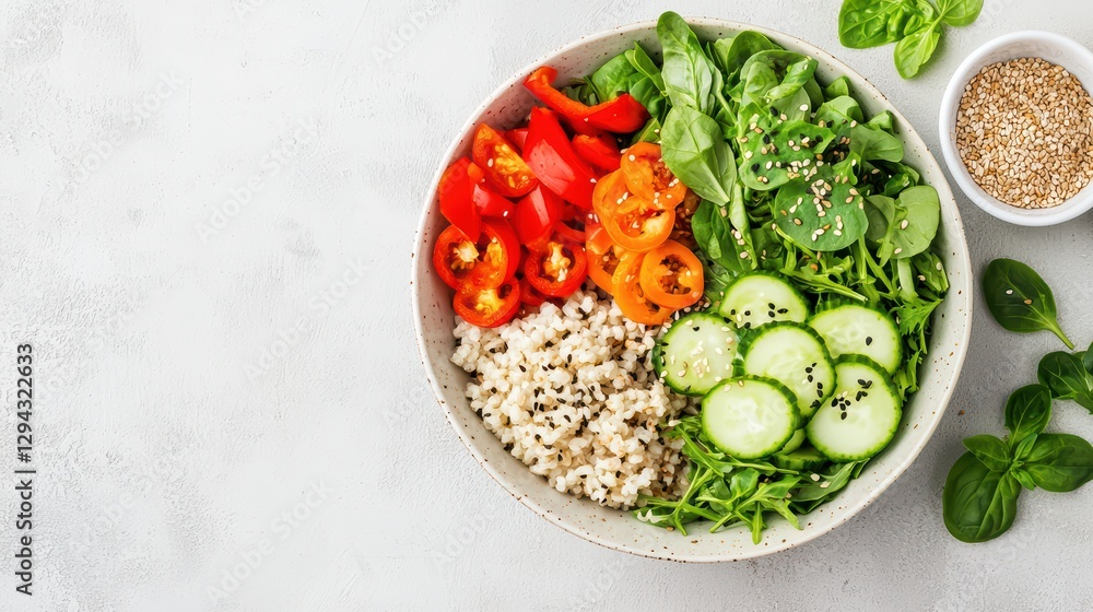 Colorful Ramen Bowl with Rich Broth and Fresh Toppings in Chaos Colorful Ramen Bowl with Rich Broth and Fresh Toppings in Chaos