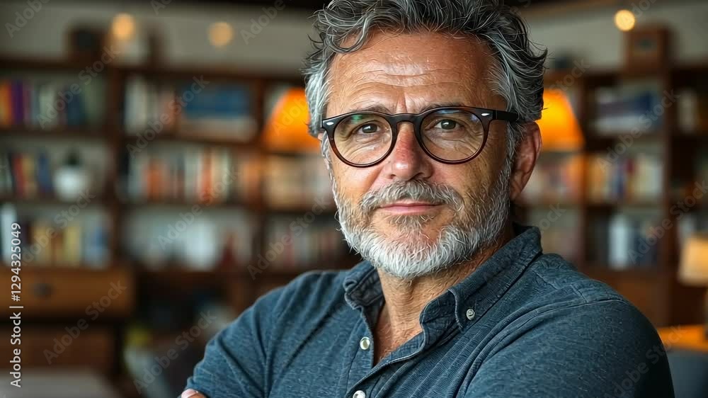 Portrait of a Confident Mature Man Portrait of a Confident Mature Man