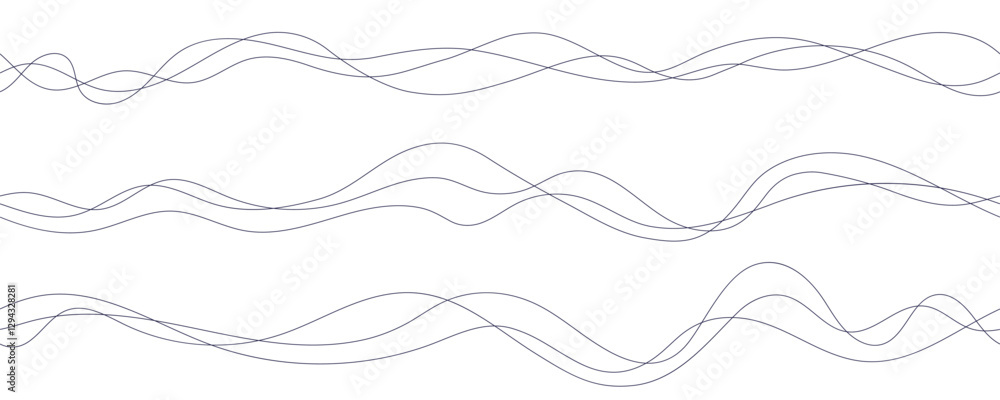Wavy lines pattern Vector sound music wave Podcast Wavy lines pattern Vector sound music wave Podcast