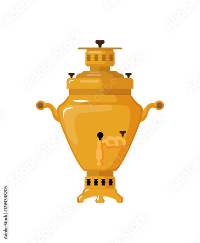 Golden Samovar Drawing