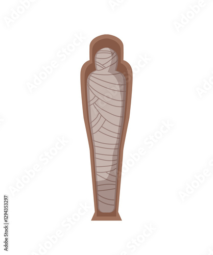 Ancient Mummy Coffin