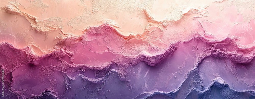 Naklejka premium Pastel Lilac Shimmer Design in Soft Shades