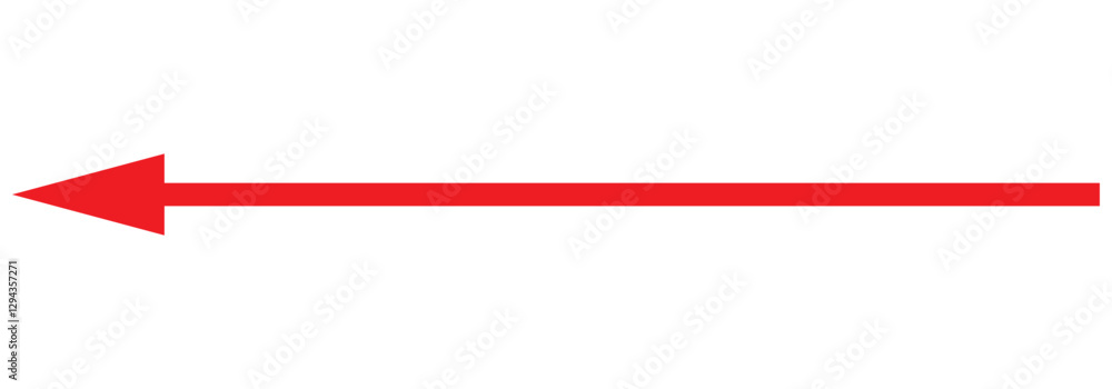 Straight thin line arrow isolated on transparent background – Long arrow
Straight thin line arrow isolated on transparent background – Long arrow