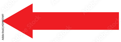 black large forward or left pointing solid long arrow icon sketched as vector symbol . eps 10
