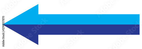 black large forward or left pointing solid long arrow icon sketched as vector symbol . eps 10
