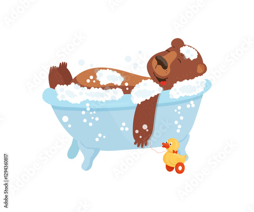 Bear in Bathtub