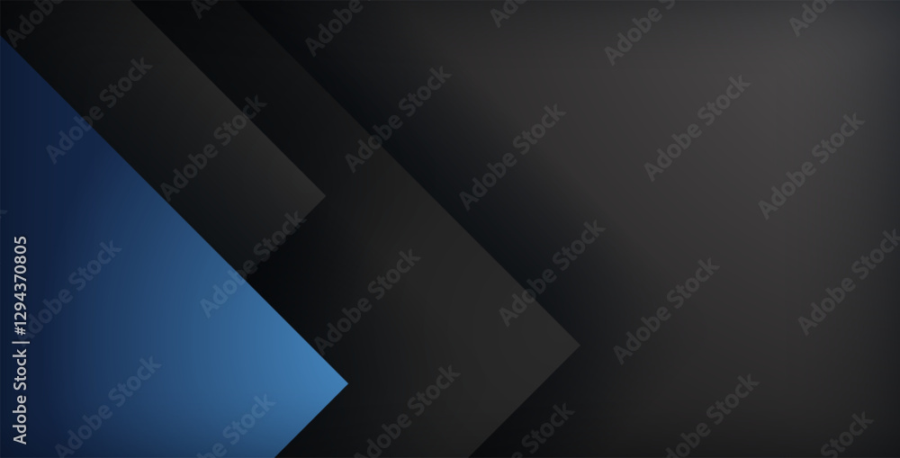 blue geometric triangle vector background overlap layer on black space for text and background design Eps10 vector blue geometric triangle vector background overlap layer on black space for text and background design Eps10 vector