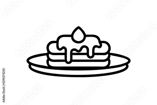 "Breakfast Pancakes with Syrup and Butter on a Plate - SVG Icon"

"Breakfast Pancakes with Syrup and Butter on a Plate - SVG Icon"


