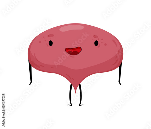 Happy Bladder Character