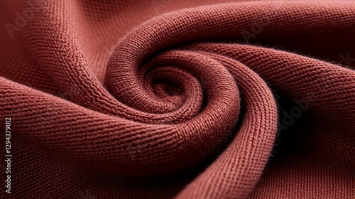 Wallpaper Mural Closeup of pink knit fabric, soft texture, warm hues, cozy textile. detailed macro photography of knitted material. Torontodigital.ca