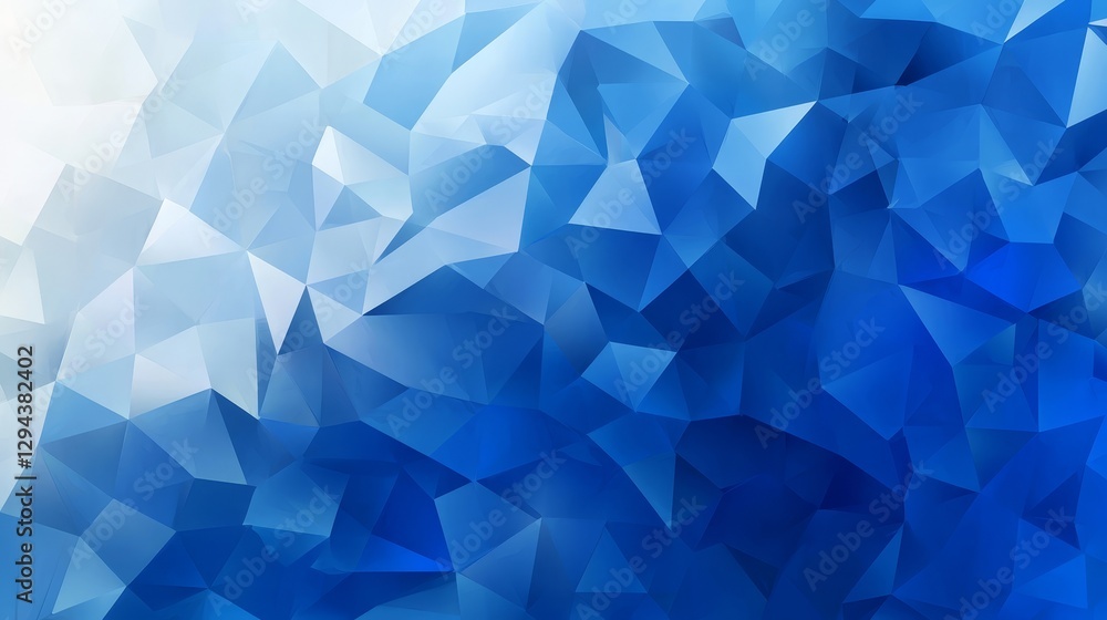 Abstract blue polygonal background design, a modern and futuristic digital art masterpiece Abstract blue polygonal background design, a modern and futuristic digital art masterpiece