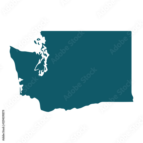 Map of Washington, D.C., USA. Washington, D. C. Map Black, United States Capital Town Border | US American City | Transparent Isolated | Variations. Modern Map - Washington D.C. USA.Vector.Transparent