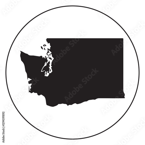 Map of Washington, D.C., USA. Washington, D. C. Map Black, United States Capital Town Border | US American City | Transparent Isolated | Variations. Modern Map - Washington D.C. USA. Vector