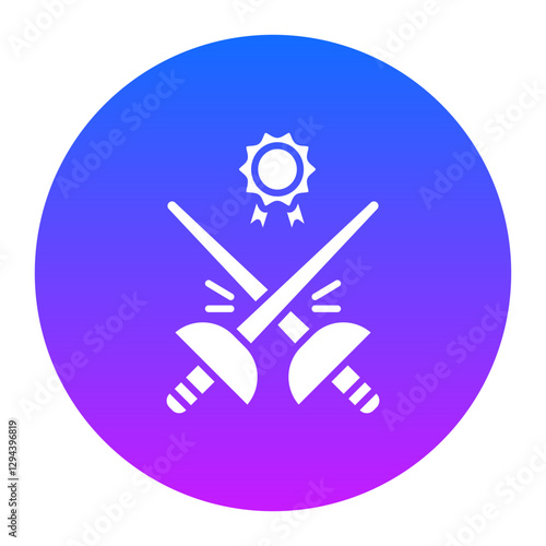 Fencing Competition Icon