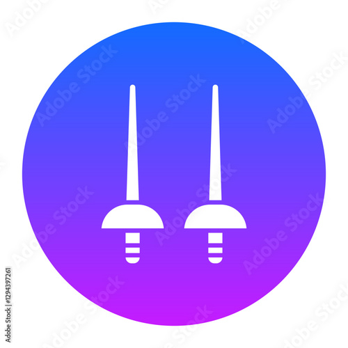 Fencing Piste Icon