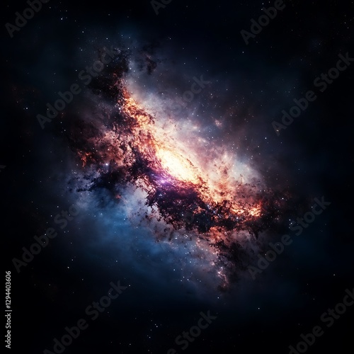 Wallpaper Mural Cosmic explosion of colors deep space astronomy image nebulae environment celestial viewpoint Torontodigital.ca