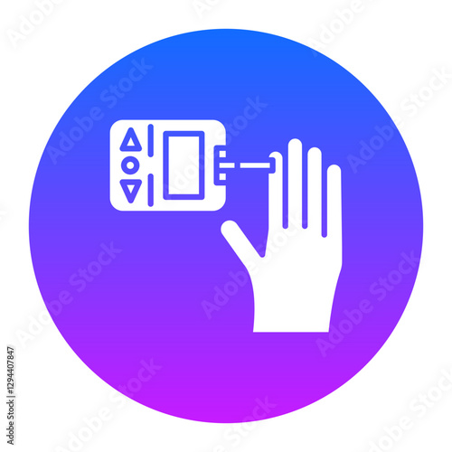 Blood Sugar Test Icon