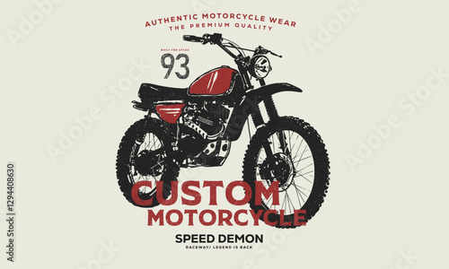 Road trip artwork by motorcycle. Custom motorcycle graphic print artwork for apparel, t shirt, sticker, poster, wallpaper and others.