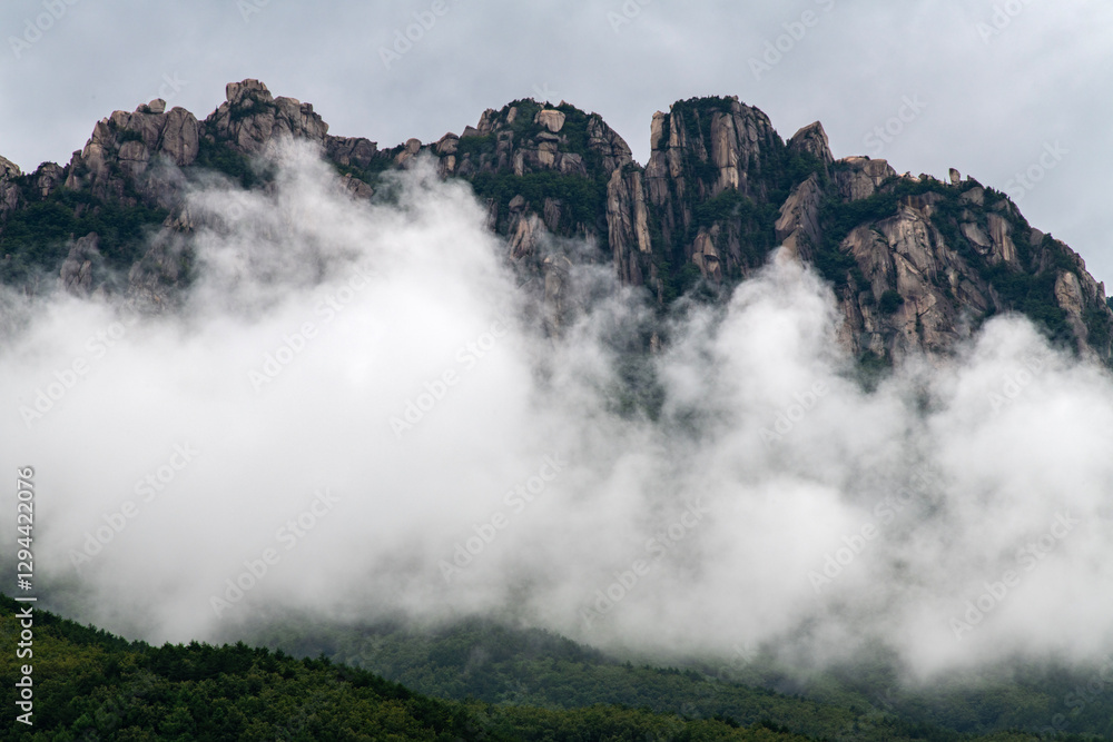 rock and cloud on the mountain rock and cloud on the mountain