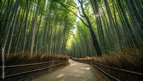 Forest - Famous Bamboo Groove in Japan