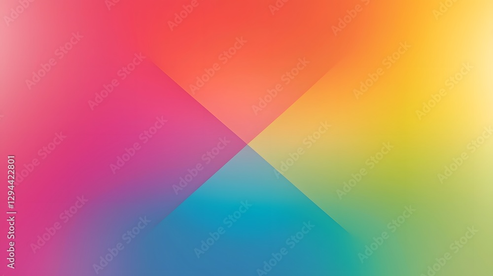 Smooth and flowing rainbow gradient background with a soft glow creating a minimalistic yet striking design that symbolizes the unity and of the LGBTQ identity and community