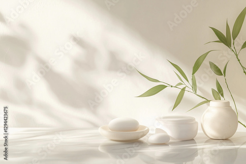 Obraz na płótnie Eco-Friendly Pinterest Banner | Sustainable Living Aesthetic w salonie