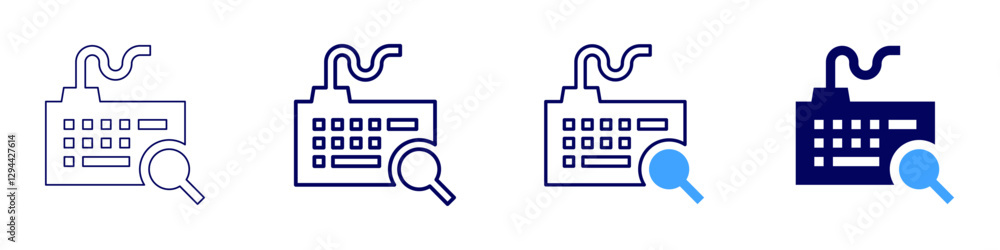 Keyboard accessories icon in 4 different styles. Thin Line, Line, Bold Line, Duotone. Duotone style. Editable stroke Keyboard accessories icon in 4 different styles. Thin Line, Line, Bold Line, Duotone. Duotone style. Editable stroke