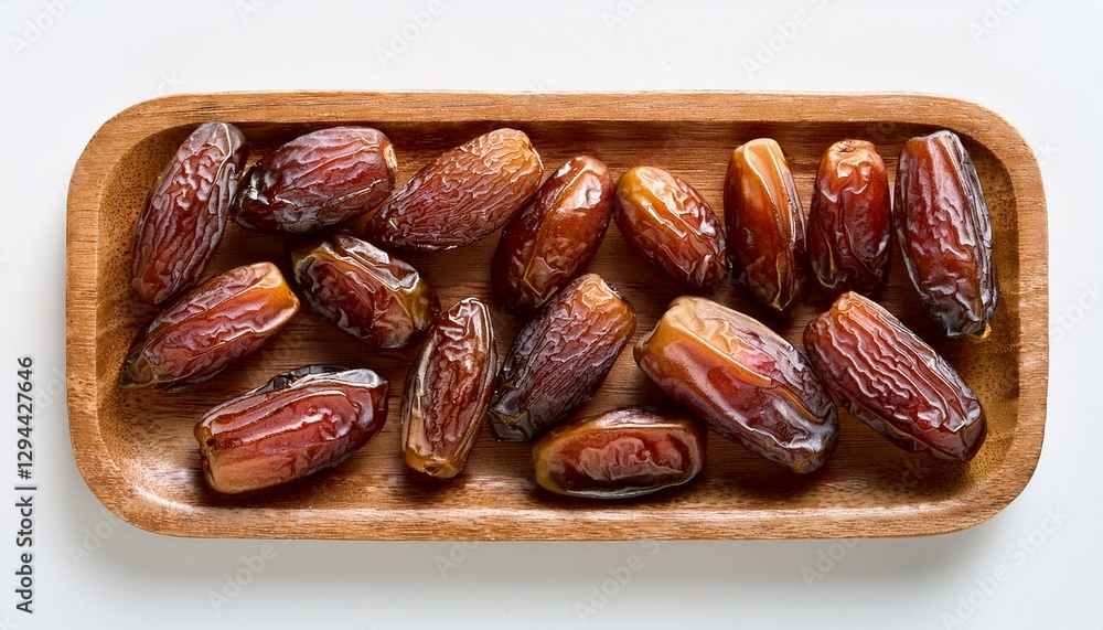 dates pattern viewed from above on a white background top view dates pattern viewed from above on a white background top view