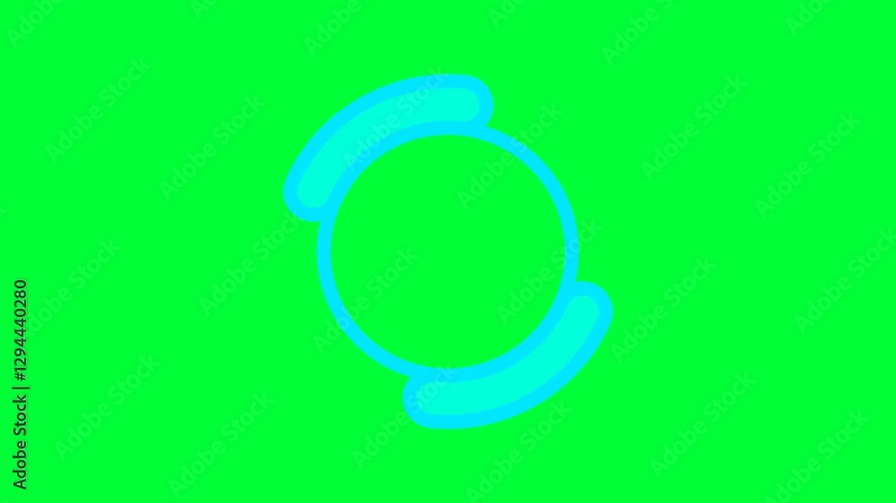 Circle Hollow Loading Animation. 2d Animation 4K. Transparent Background Circle Hollow Loading Animation. 2d Animation 4K. Transparent Background