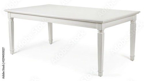 table isolated on white background