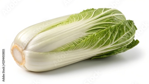 fresh cabbage isolated on white