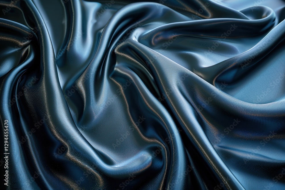 Soft satin drapes beautifully, revealing deep folds and highlights under gentle lighting for a rich look Soft satin drapes beautifully, revealing deep folds and highlights under gentle lighting for a rich look
